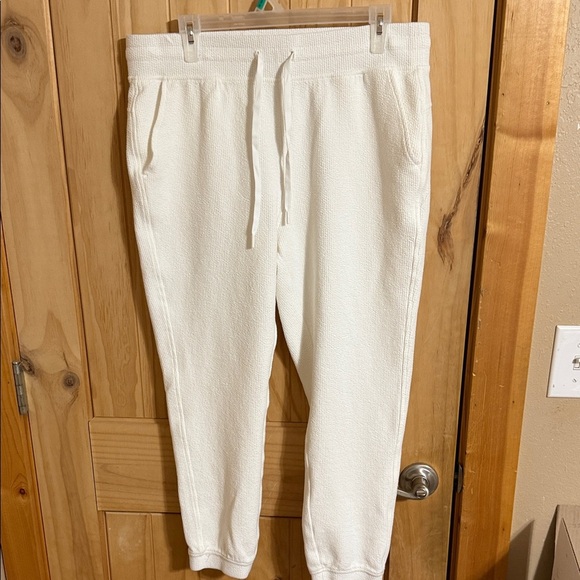90 Degree by Reflex White Jogger Pants - Picture 1 of 5